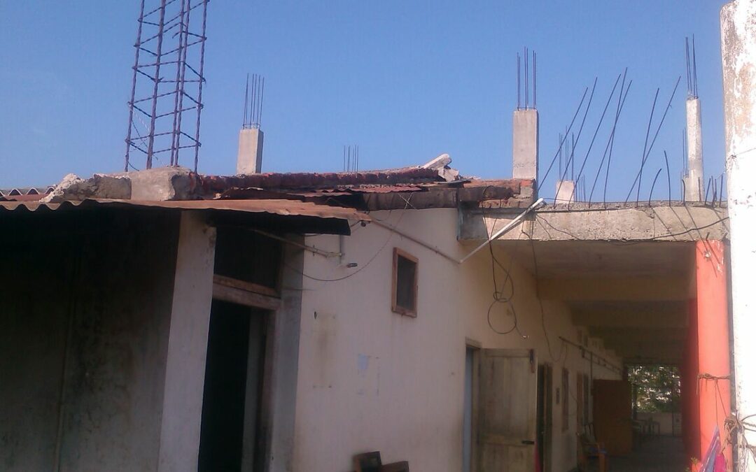 Cylcone Hudhud Destroys Tribal Schools and Homes